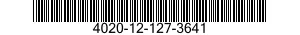 4020-12-127-3641  4020121273641 121273641