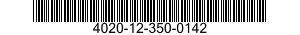 4020-12-350-0142 FIBER ROPE ASSEMBLY,SINGLE LEG 4020123500142 123500142