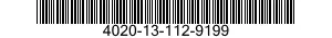 4020-13-112-9199 FIBER ROPE ASSEMBLY,SINGLE LEG 4020131129199 131129199