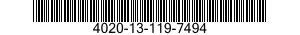 4020-13-119-7494 CORD ASSEMBLY,FIBROUS 4020131197494 131197494