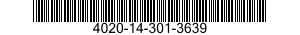 4020-14-301-3639 CORD,FIBROUS 4020143013639 143013639