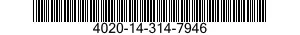 4020-14-314-7946 ROPE,FIBROUS 4020143147946 143147946