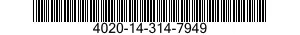 4020-14-314-7949 ROPE,FIBROUS 4020143147949 143147949