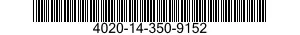 4020-14-350-9152 FIBER ROPE ASSEMBLY,SINGLE LEG 4020143509152 143509152