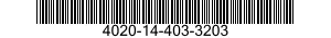4020-14-403-3203 FIBER ROPE ASSEMBLY,SINGLE LEG 4020144033203 144033203