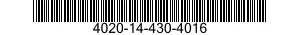 4020-14-430-4016 ROPE,FIBROUS 4020144304016 144304016