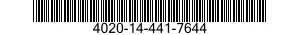 4020-14-441-7644 ROPE,FIBROUS 4020144417644 144417644