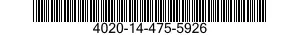 4020-14-475-5926 CORD ASSEMBLY,FIBROUS 4020144755926 144755926