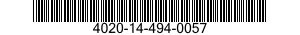 4020-14-494-0057 CORD,FIBROUS 4020144940057 144940057