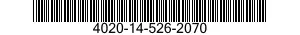 4020-14-526-2070 CORD ASSEMBLY,ELASTIC 4020145262070 145262070