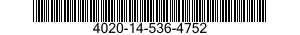 4020-14-536-4752 ROPE,FIBROUS 4020145364752 145364752