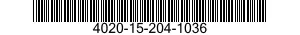 4020-15-204-1036 ROPE,FIBROUS 4020152041036 152041036