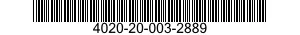 4020-20-003-2889 FIBER ROPE ASSEMBLY,SINGLE LEG 4020200032889 200032889