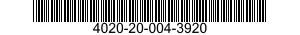 4020-20-004-3920 FIBER ROPE ASSEMBLY,SINGLE LEG 4020200043920 200043920