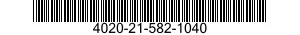 4020-21-582-1040 ROPE,FIBROUS 4020215821040 215821040