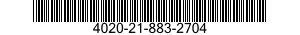 4020-21-883-2704 ROPE,FIBROUS 4020218832704 218832704