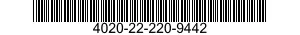 4020-22-220-9442  4020222209442 222209442