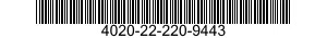 4020-22-220-9443  4020222209443 222209443