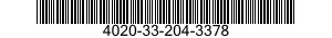 4020-33-204-3378 ROPE,FIBROUS 4020332043378 332043378