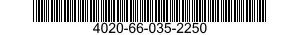 4020-66-035-2250  4020660352250 660352250