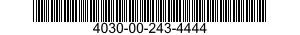 4030-00-243-4444 CLAMP,WIRE ROPE,SADDLED 4030002434444 002434444