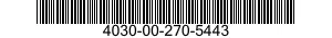 4030-00-270-5443  4030002705443 002705443