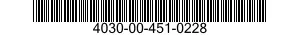 4030-00-451-0228 TERMINAL,WIRE ROPE,SOCKET 4030004510228 004510228