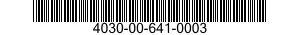 4030-00-641-0003  4030006410003 006410003