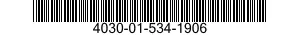 4030-01-534-1906 ANCHOR PLATE,WIRE ROPE ASSEMBLY 4030015341906 015341906