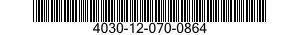 4030-12-070-0864  4030120700864 120700864