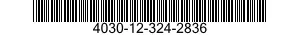 4030-12-324-2836 HOOK,CHAIN,S 4030123242836 123242836