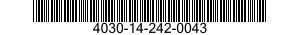 4030-14-242-0043  4030142420043 142420043