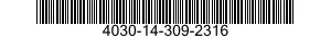 4030-14-309-2316  4030143092316 143092316