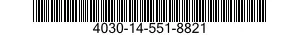 4030-14-551-8821 CHAIN FASTENER,FLAT 4030145518821 145518821
