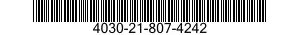 4030-21-807-4242 COUPLING,WIRE ROPE,QUICK DISCONNECT 4030218074242 218074242