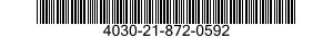 4030-21-872-0592 CLAMP,LINE,SLIDING GRIP 4030218720592 218720592