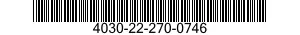 4030-22-270-0746 HOOK RELEASING W SW 4030222700746 222700746