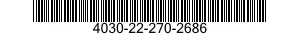4030-22-270-2686 SHACKLE 4030222702686 222702686
