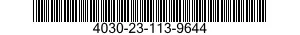 4030-23-113-9644 SAFETY ANCHOR SHACK 4030231139644 231139644