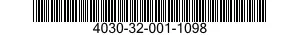 4030-32-001-1098 CLAMP,WIRE ROPE,SADDLED 4030320011098 320011098