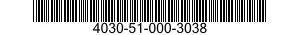 4030-51-000-3038 CLAMP,WIRE ROPE,SADDLED 4030510003038 510003038