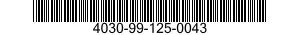4030-99-125-0043  4030991250043 991250043
