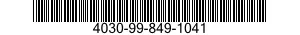 4030-99-849-1041  4030998491041 998491041