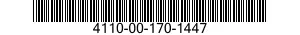 4110-00-170-1447 ICE CREAM CABINET,MECHANICALLY REFRIGERATED 4110001701447 001701447