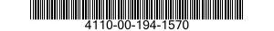 4110-00-194-1570 REFRIGERATOR,MECHANICAL,FOOD 4110001941570 001941570