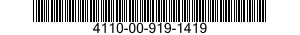 4110-00-919-1419  4110009191419 009191419