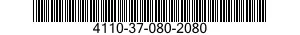 4110-37-080-2080  4110370802080 370802080