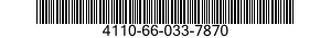 4110-66-033-7870 HINGE,DOOR,REFRIGER 4110660337870 660337870