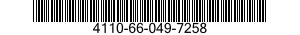 4110-66-049-7258 SUPPORT, SHELF, REF 4110660497258 660497258