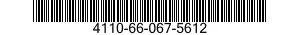 4110-66-067-5612 END CAP,SHELF FRONT 4110660675612 660675612
